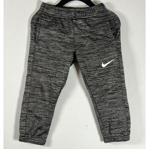 Nike Kids Gray Sweatpants Joggers Comfortable Sporty Pull On Toddler Boys 3T